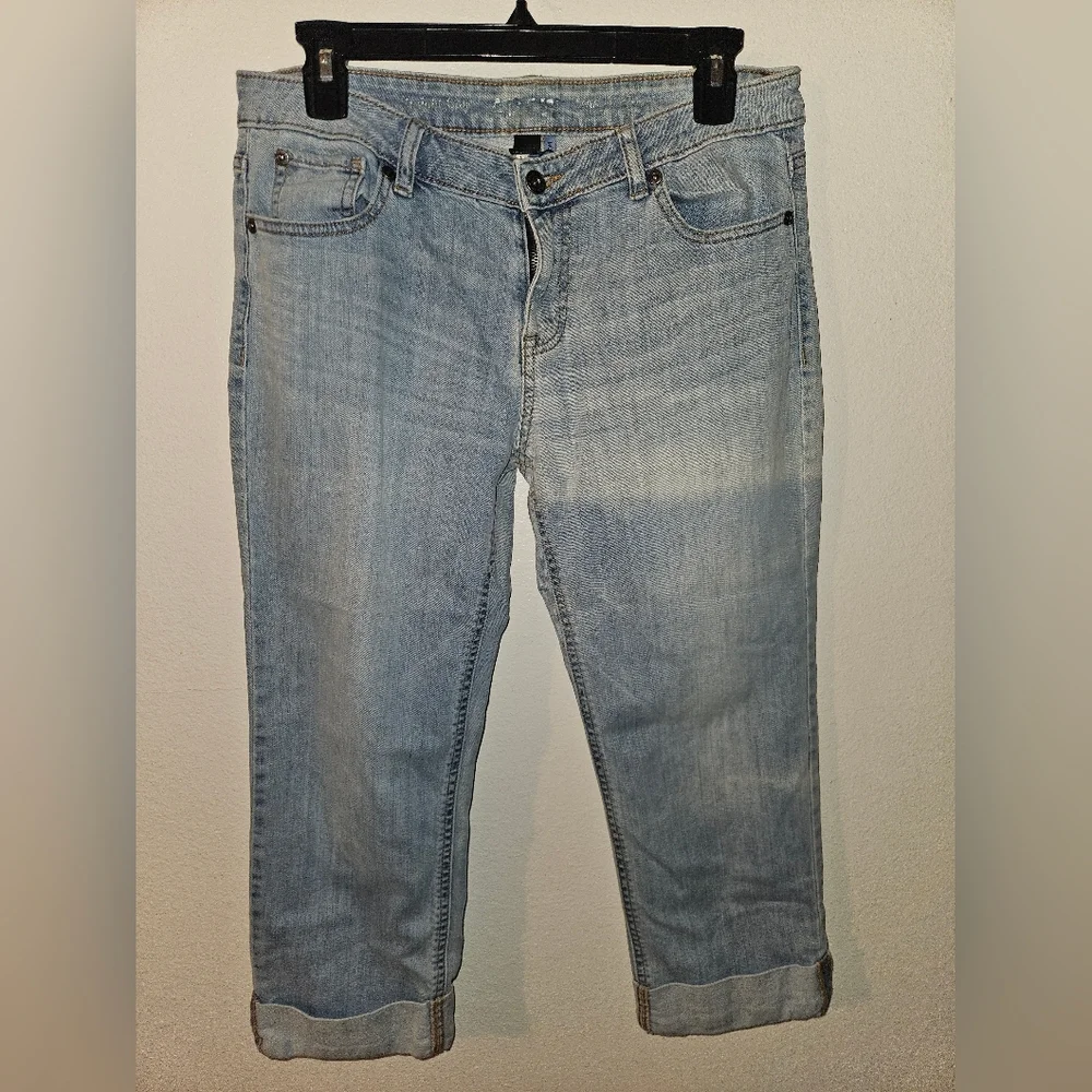 Apt. 9 Womans Modern Fit Cropped Jeans Size 8 - Picture 2 of 10
